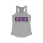 06906 Stamford Connecticut Zip Code Women's Ideal Racerback Tank Top