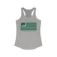 Kent Connecticut St. Patrick’s Day Flag Women's Ideal Racerback Tank Top