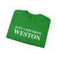 Just a kid from Weston Unisex Heavy Blend™ Crewneck Sweatshirt