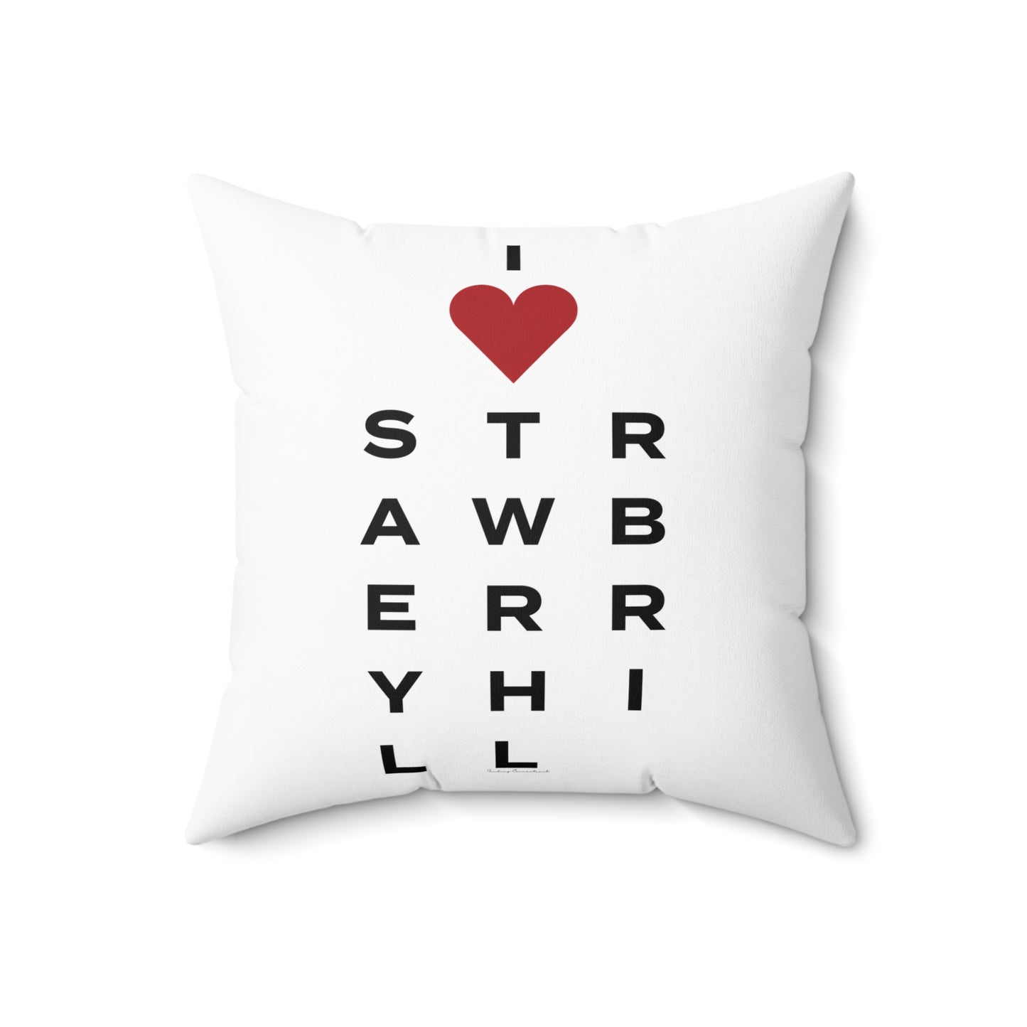Strawberry Hill Vision Spun Polyester Square Pillow