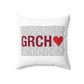 Greenwich Love Spun Polyester Square Pillow