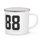 06088 East Windsor Connecticut Zip Code Enamel Camping Mug