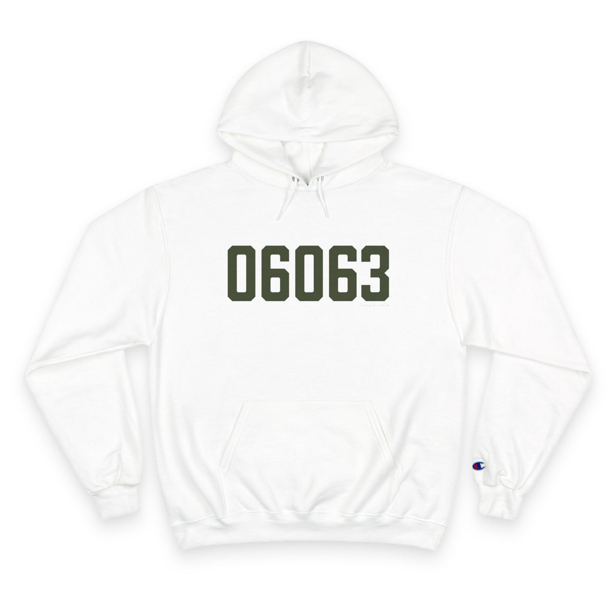 06063 Barkhamsted Connecticut Zip Code Champion Hoodie