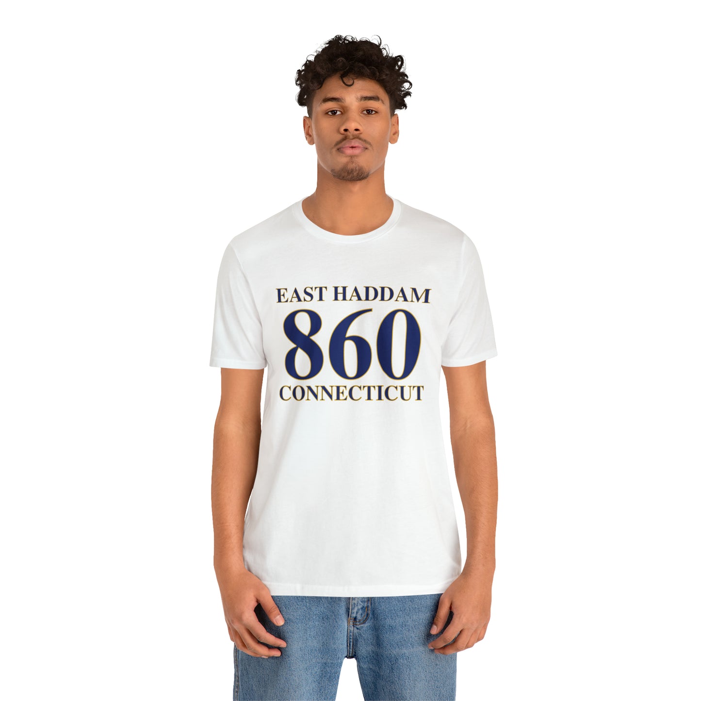 East Haddam 860 Connecticut Unisex Jersey Short Sleeve Tee