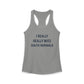 I Really Really Miss South Norwalk Women's Ideal Racerback Tank Top