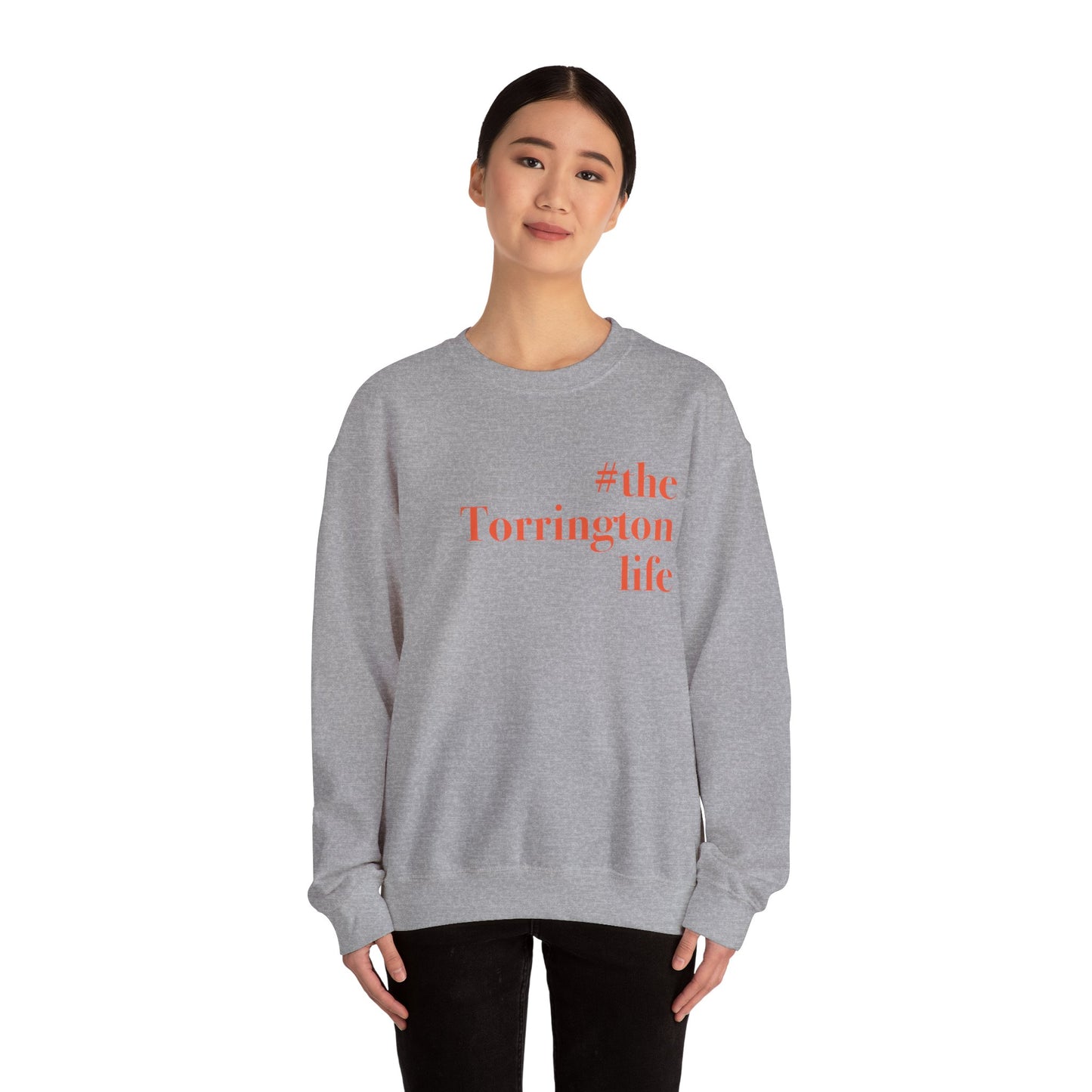 #thetorringtonlife Unisex Heavy Blend™ Crewneck Sweatshirt