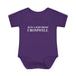 Just a kid from Cromwell Infant Baby Rib Bodysuit