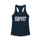 06417 Deep River CT Zip Code Women's Ideal Racerback Tank Top