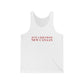 Just a kid from New Canaan Unisex Jersey Tank Top