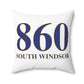 860 South Windsor Polyester Square Pillow