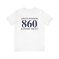 South Windsor 860 Connecticut Unisex Jersey Short Sleeve T-Shirt