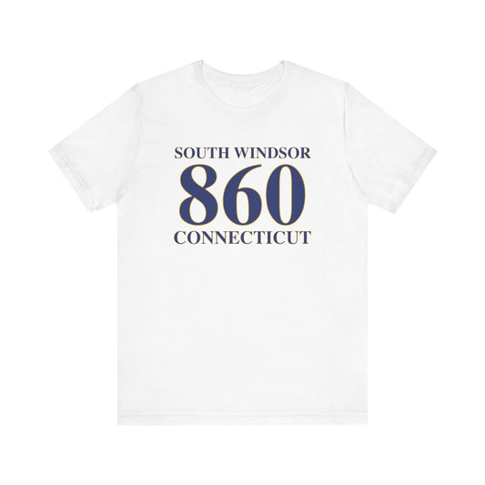 South Windsor 860 Connecticut Unisex Jersey Short Sleeve T-Shirt