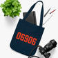 06906 Stamford Connecticut Zip Code Organic Canvas Tote Bag