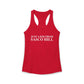 Just a kid from Sasco Hill Women's Ideal Racerback Tank Top