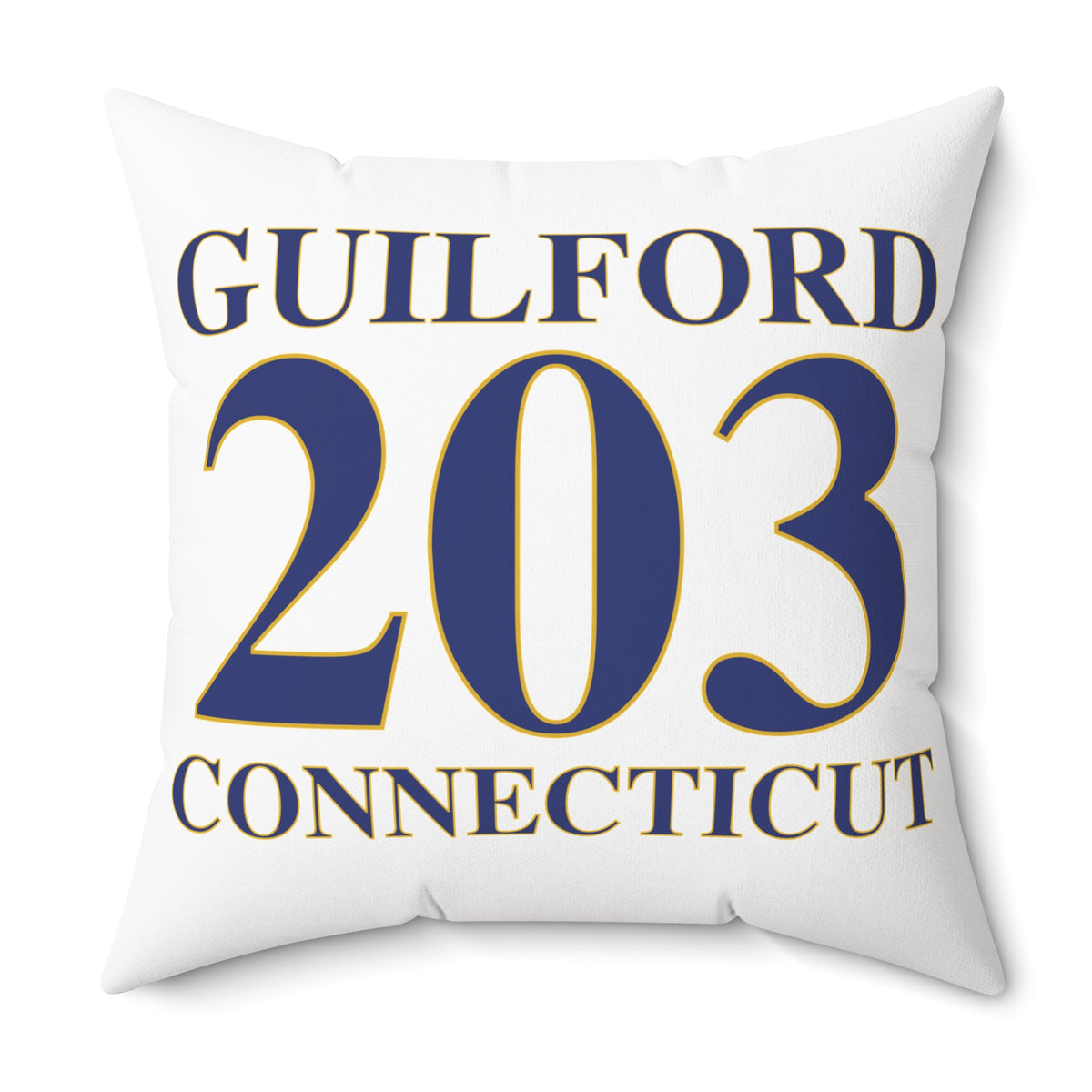Guilford 203 Connecticut Polyester Square Pillow