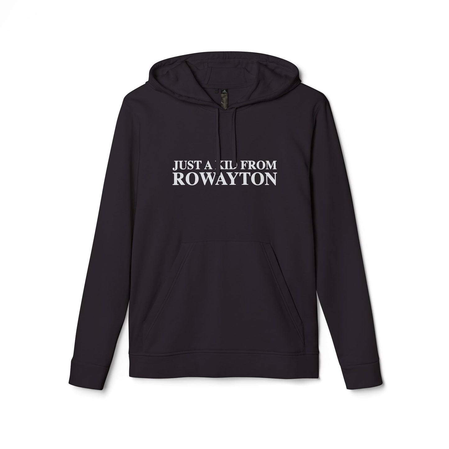 Just a kid from Rowayton adidas Unisex Fleece Hoodie