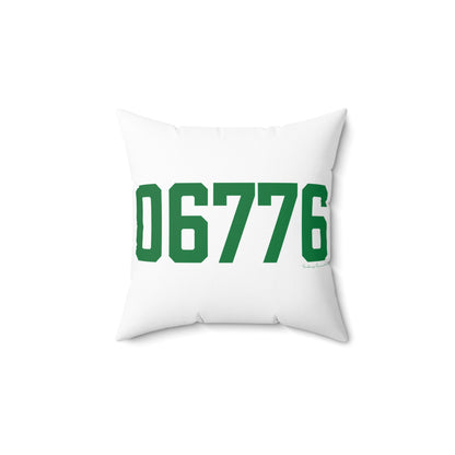 06776 New Milford Connecticut Zip Code Polyester Square Pillow