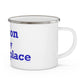 Lisbon is My Happy Place Enamel Camping Mug
