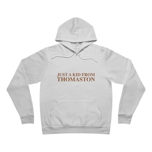 Just a kid from Thomaston Unisex Sponge Fleece Pullover Hoodie