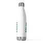 Bridgeport Connecticut St Patrick's Day Flag 20oz Insulated Bottle
