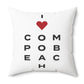 Compo Beach Vision Spun Polyester Square Pillow