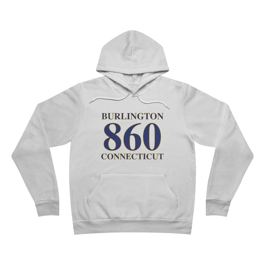 Burlington 860 Connecticut Unisex Sponge Fleece Pullover Hoodie