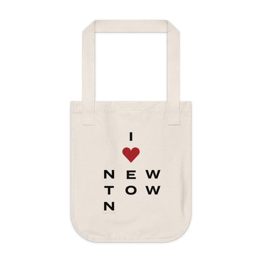 Newtown Vision Organic Canvas Tote Bag