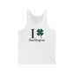 I Clover Burlington Unisex Jersey Tank Top