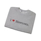 I Heart Newtown. Unisex Heavy Blend™ Crewneck Sweatshirt