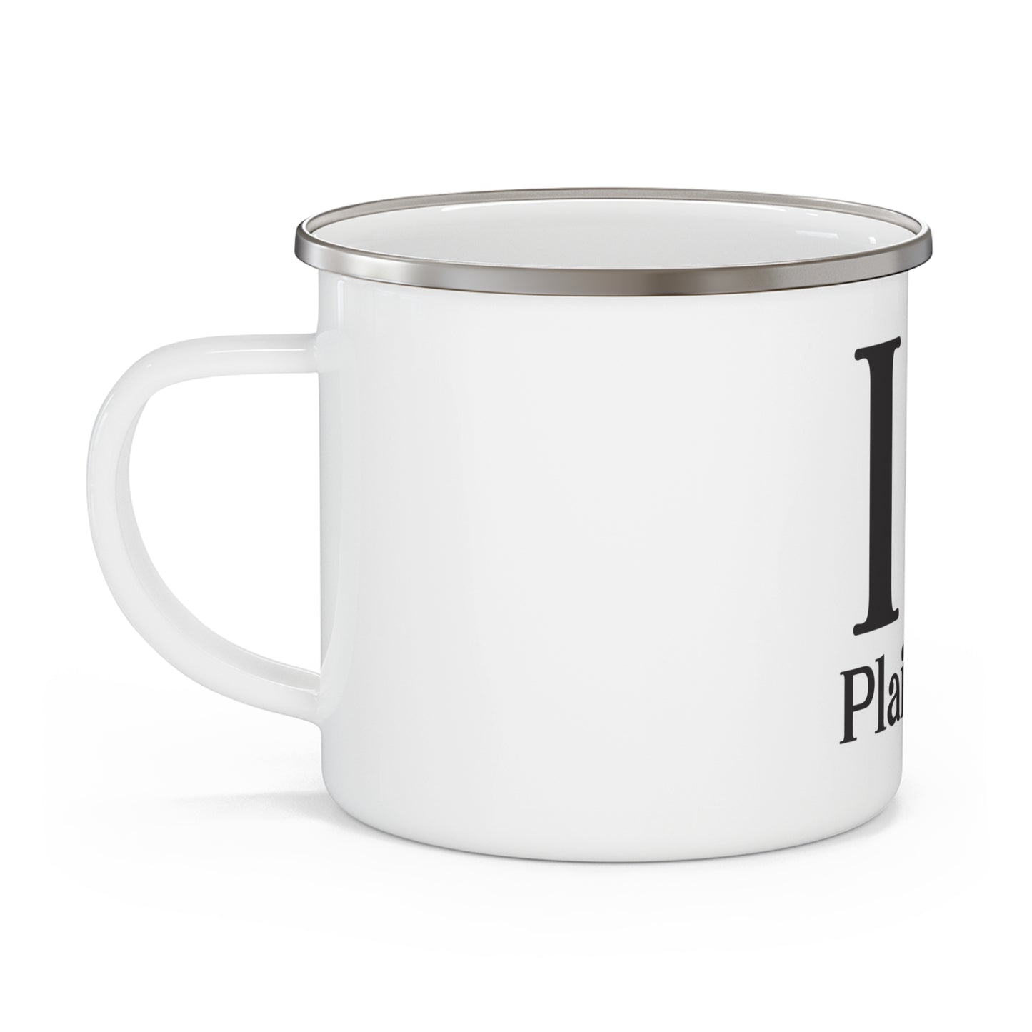 I Clover Plainville Enamel Camping Mug