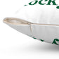 I Clover Rocky Hill Spun Polyester Square Pillow