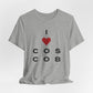 Cos Cob Vision Unisex Jersey Short Sleeve T-Shirt