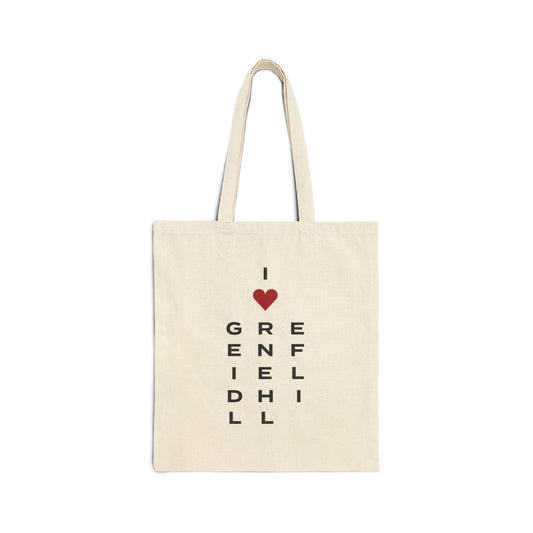 Greenfield Hill Vision Cotton Canvas Tote Bag