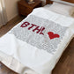 Bethel Love Velveteen Plush Blanket