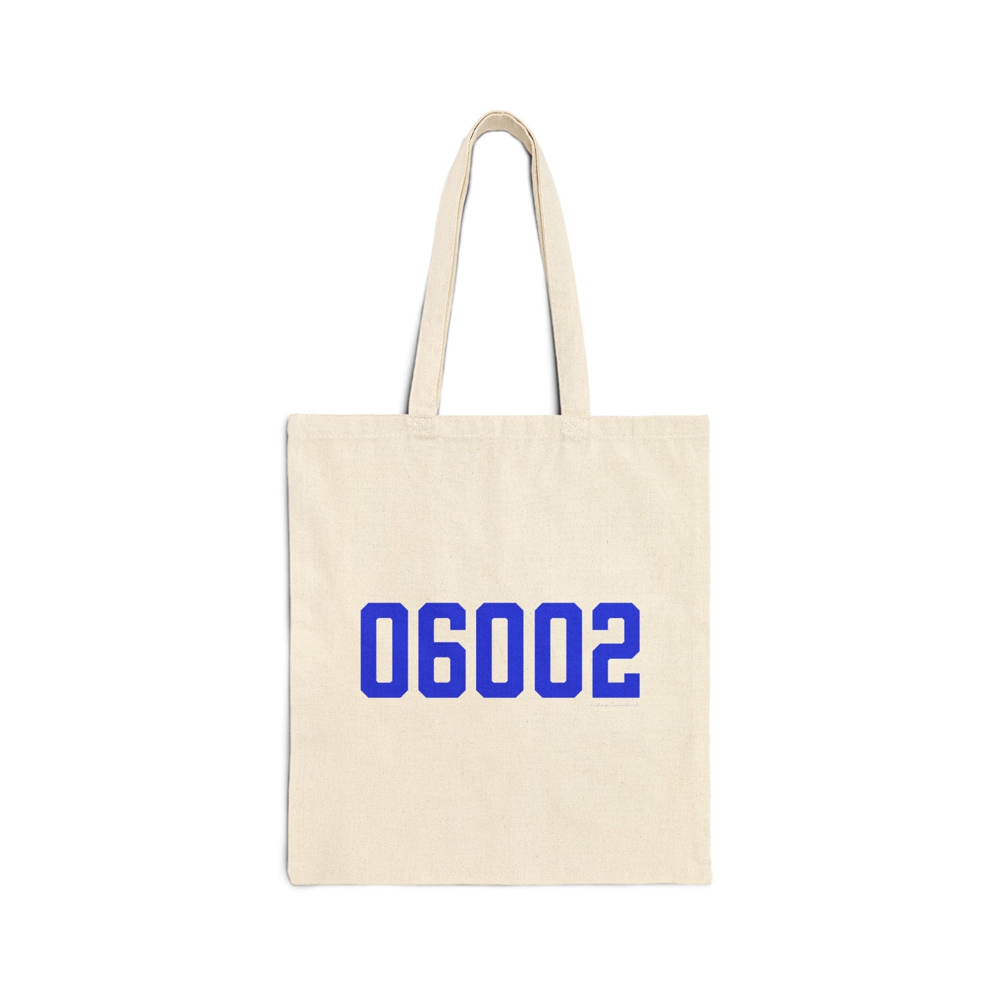 06002 Bloomfield Connecticut Zip Code Cotton Canvas Tote Bag