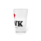I Heart NRWK Pint Glass, 16oz