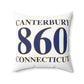 Canterbury 860 Connecticut Spun Polyester Square Pillow