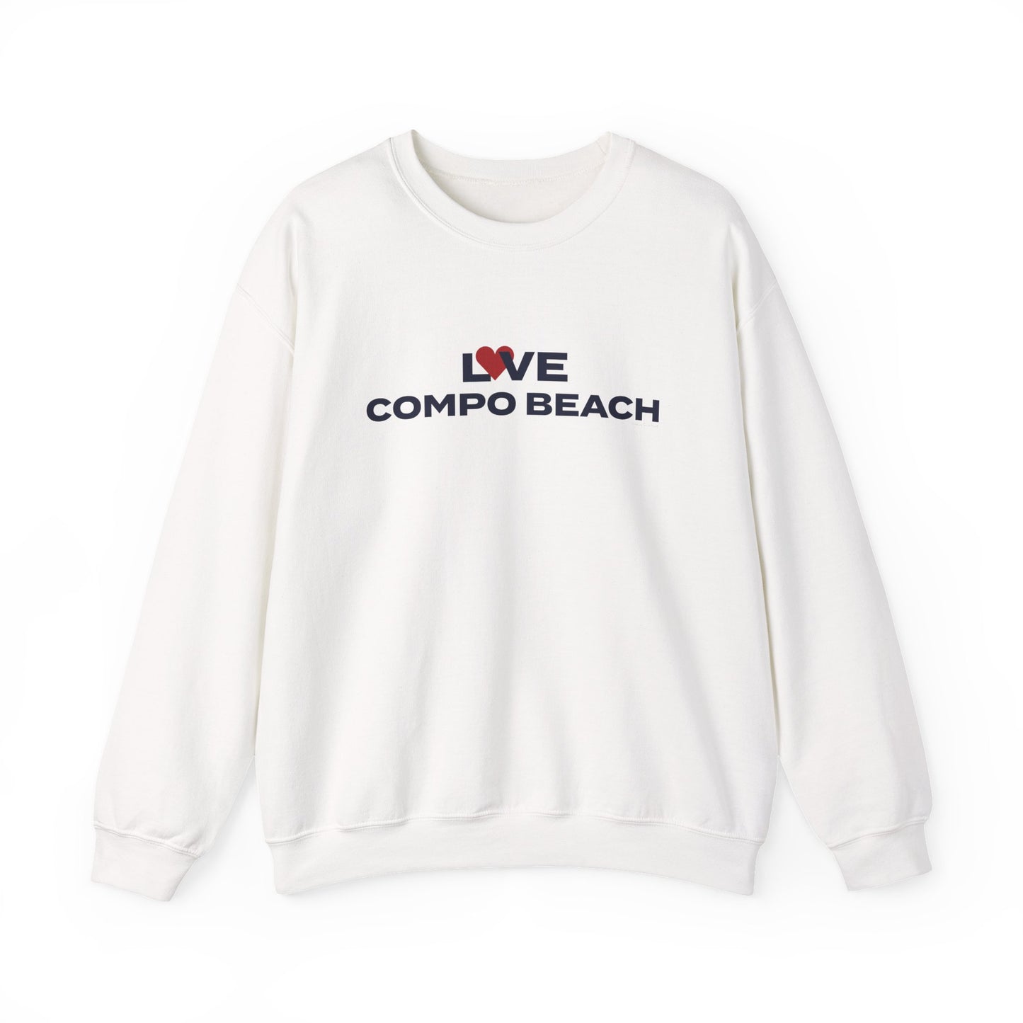 Love Compo Beach Unisex Heavy Blend™ Crewneck Sweatshirt