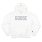 Goose Zip Code Gray & Purple Champion Hoodie