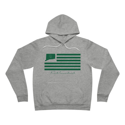 Kent Connecticut St. Patrick’s Day Flag Unisex Sponge Fleece Pullover Hoodie