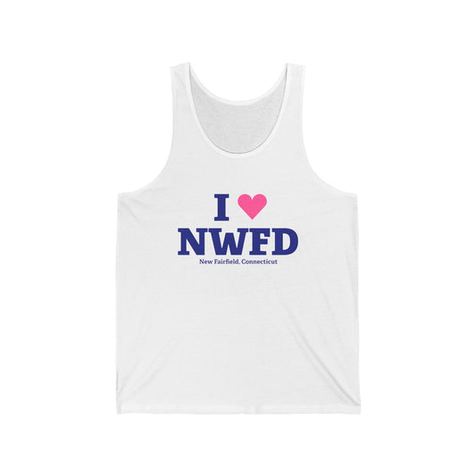 I Heart NWFD Unisex Jersey Tank Top