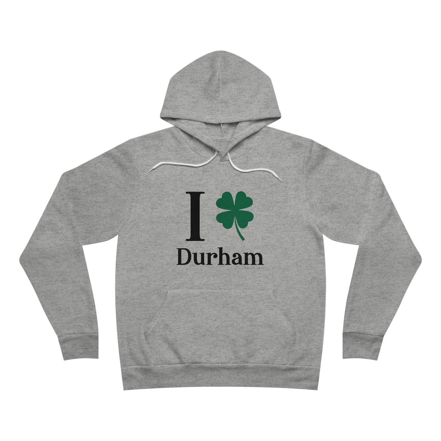 I Clover Durham Unisex Sponge Fleece Pullover Hoodie