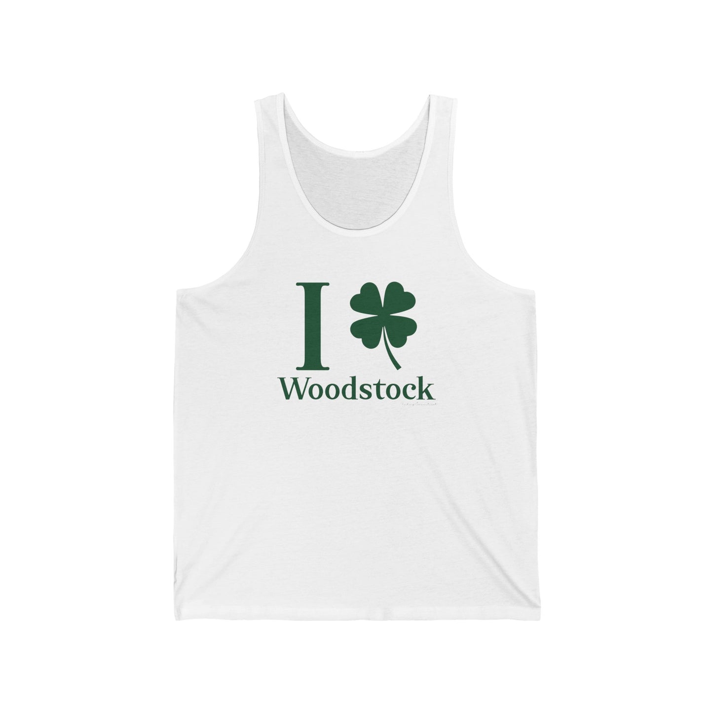 I Clover Woodstock Unisex Jersey Tank Top