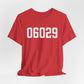 06029 Ellington CT Zip Code Unisex Jersey Short Sleeve T-Shirt