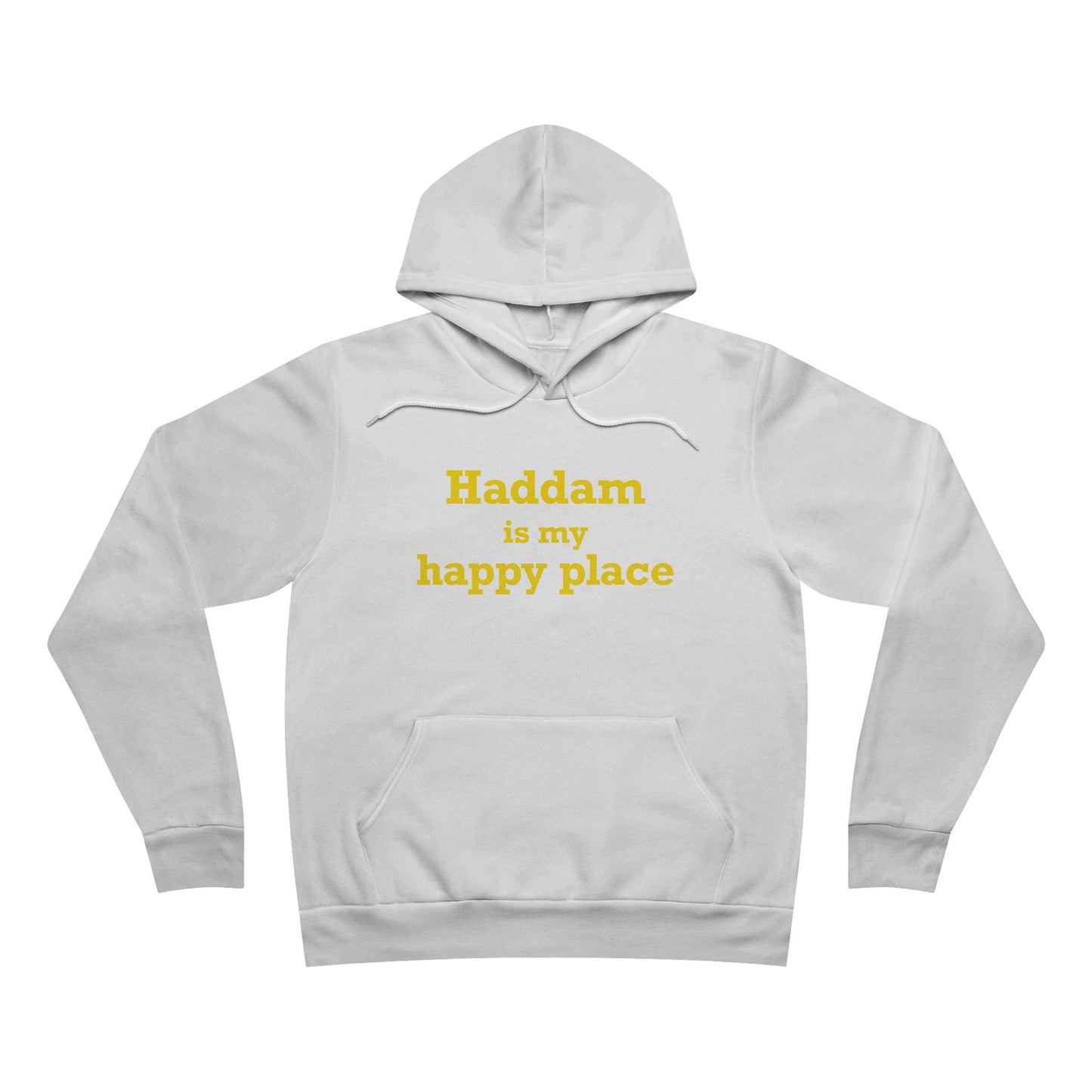 Haddam is My Happy Place Unisex Sponge Fleece Pullover Hoodie