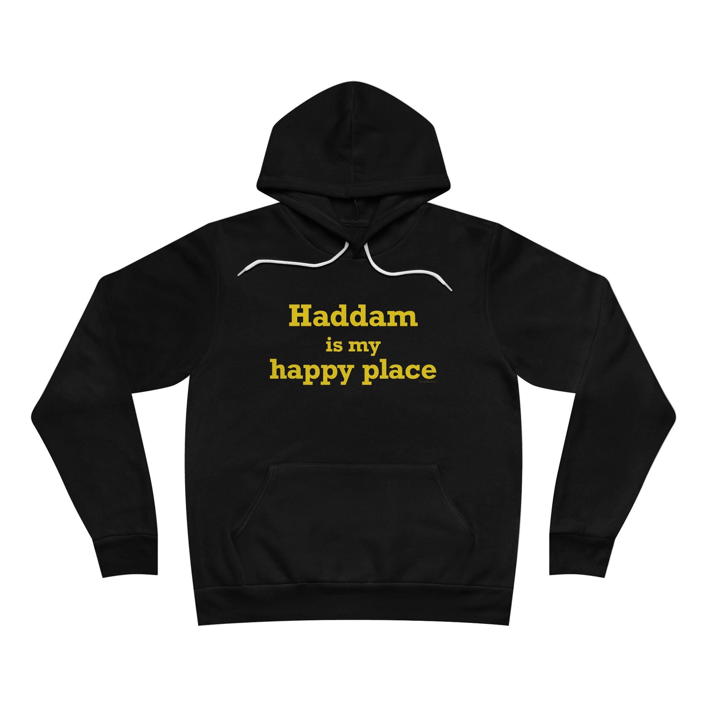 Haddam is My Happy Place Unisex Sponge Fleece Pullover Hoodie