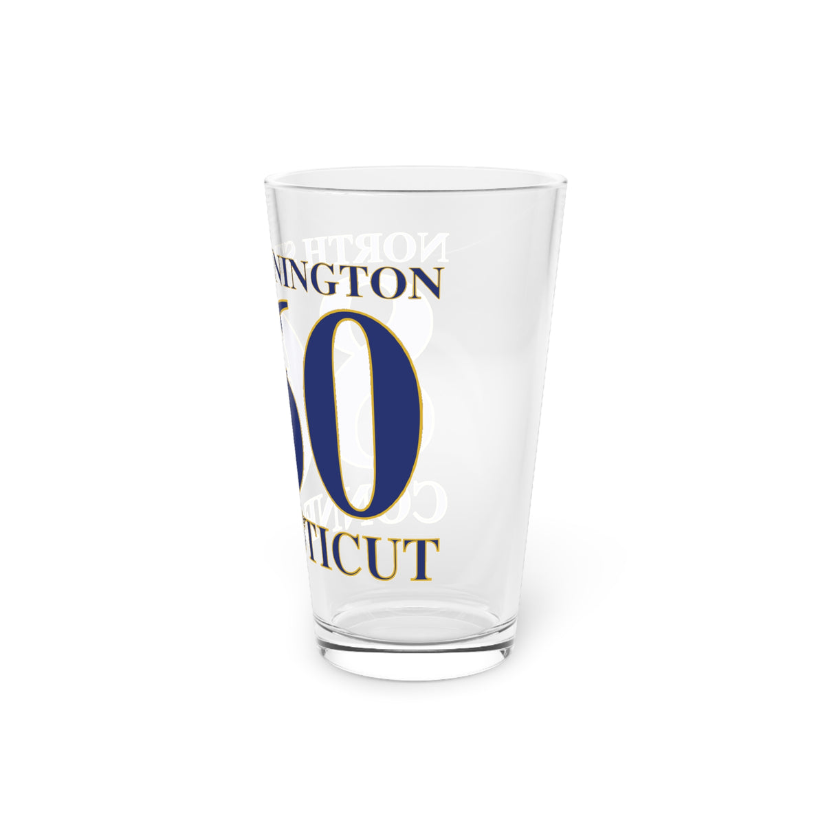 North Stonington 860 Connecticut Pint Glass, 16oz