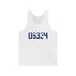 06334 Bozrah Connecticut Zip Code Unisex Jersey Tank Top