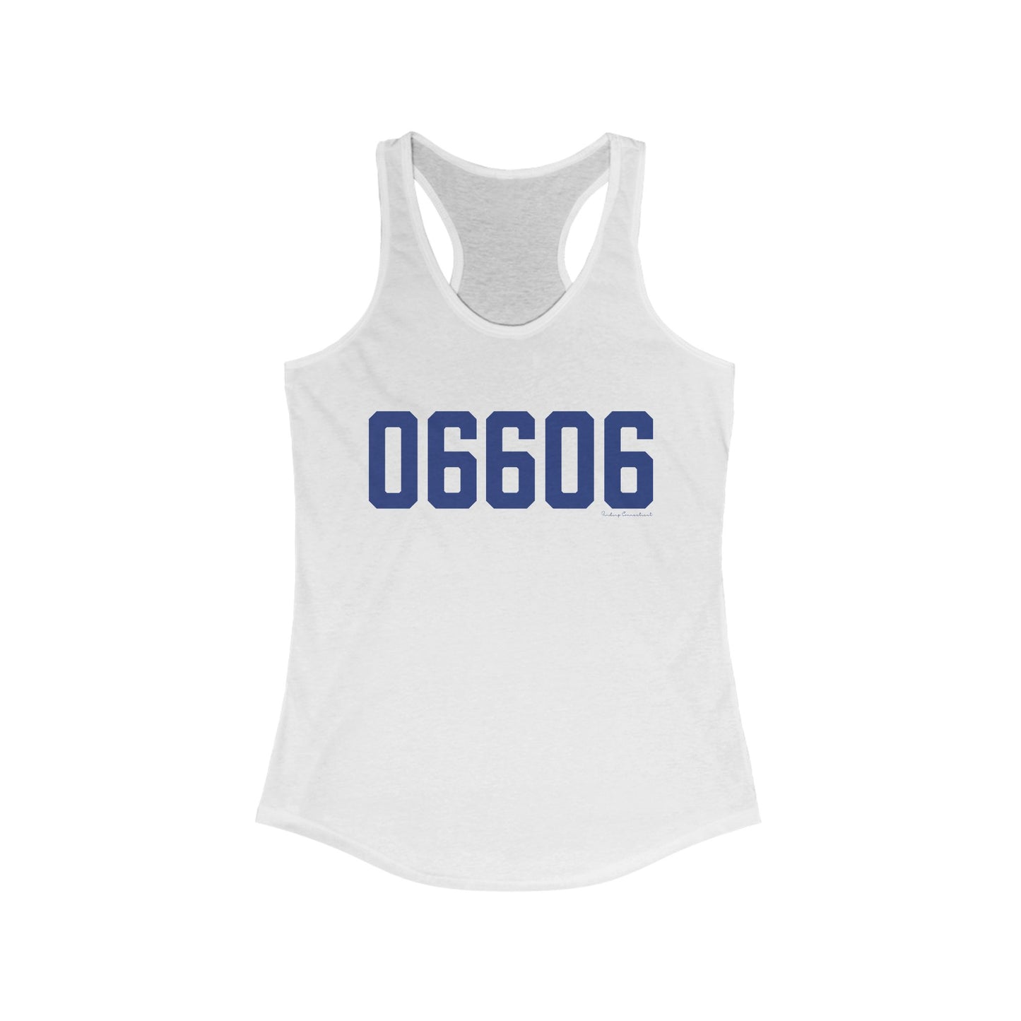 06606 Bridgeport Connecticut Zip Code Women's Ideal Racerback Tank Top