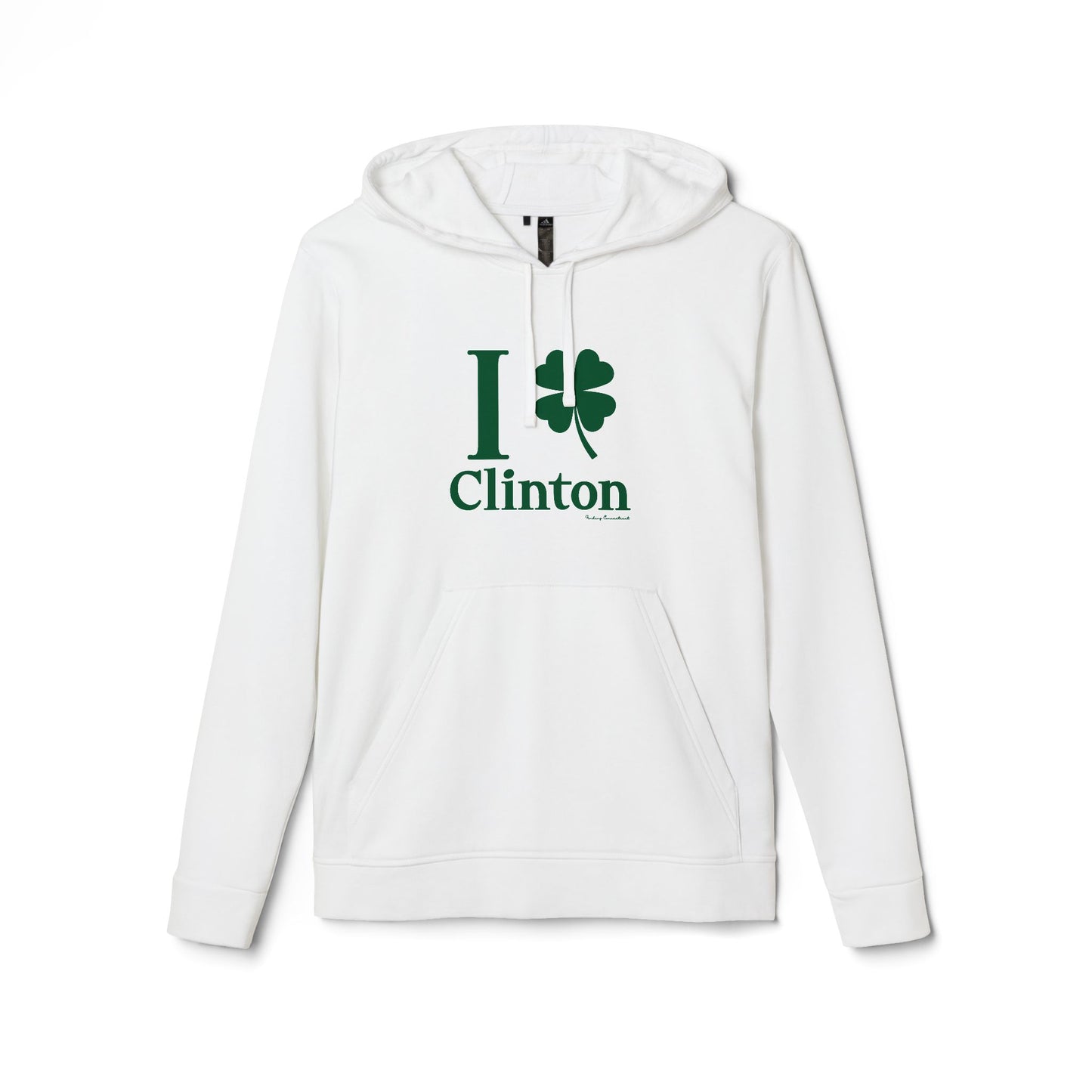 I Clover Clinton adidas® Unisex Fleece Hoodie